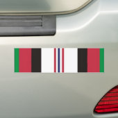 Afghanistan Campagne Bumpersticker (Op auto)