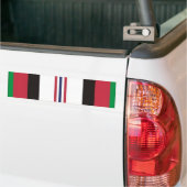 Afghanistan Campagne Bumpersticker (Op Truck)