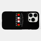 Afghanistan Campagne Veteraan Case-Mate iPhone Case (Achterkant (horizontaal))