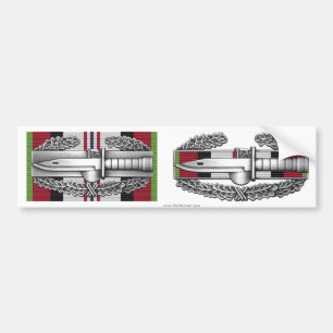 Afghanistan Combat Action Badge Sticker Paar