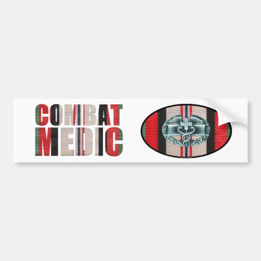 Afghanistan Combat Medic Sticker Paar (Voorkant)