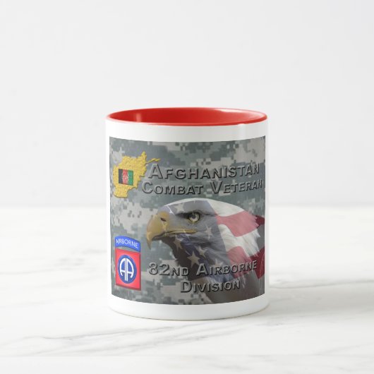 "Afghanistan Combat Veteran" - 82nd Airborne Divis Mok (Midden)