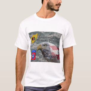 "Afghanistan Combat Veteran" - 82nd Airborne Divis T-shirt