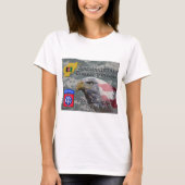 "Afghanistan Combat Veteran" - 82nd Airborne Divis T-shirt (Voorkant)