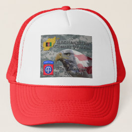 "Afghanistan Combat Veteran" - 82nd Airborne Divis Trucker Pet