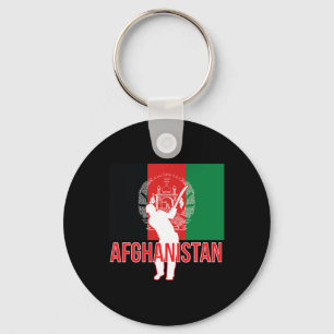 Afghanistan Cricket Truit - Afghanistan Cricket T Sleutelhanger