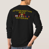 Afghanistan en Irak Vet Shirt (Achterkant)