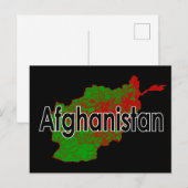 Afghanistan Feestdagenkaart (Voorkant / Achterkant)