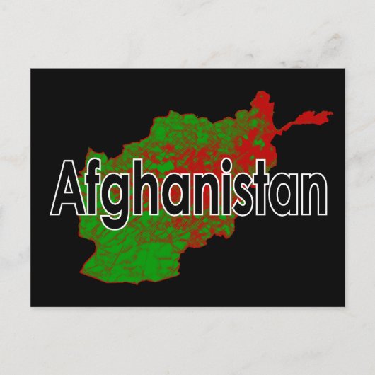 Afghanistan Feestdagenkaart (Voorkant)