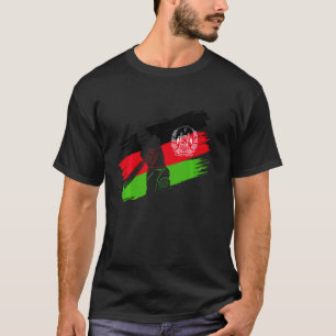Afghanistan Flag Afghanistan Cricket Fan Player Co T-shirt
