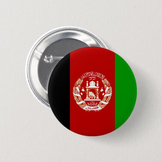 Afghanistan Flag Button (Voorkant /achterkant)