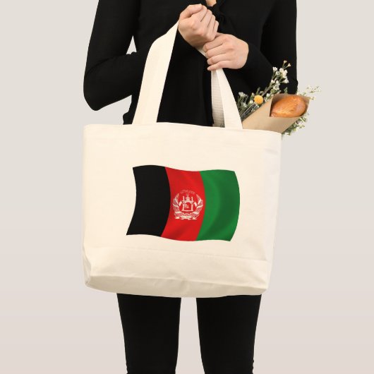 Afghanistan Flag Canvas tas (Voorkant (product))