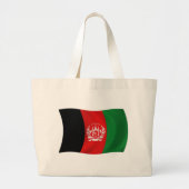 Afghanistan Flag Canvas tas (Voorkant)
