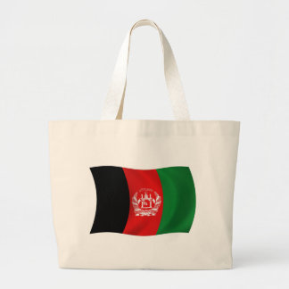 Afghanistan Flag Canvas tas