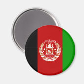 Afghanistan Flag Magnet (Voorkant / Achterkant)
