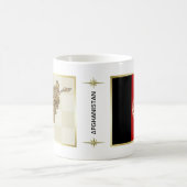 Afghanistan Flag + Map-Mok Koffiemok (Center)