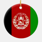 afghanistan flag ornament (Achterkant)