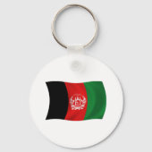 Afghanistan Flag Sleutelhanger (Voorkant)