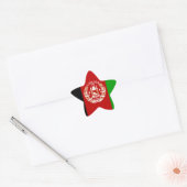Afghanistan Flag Sticker (Envelop)