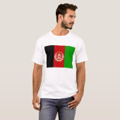 Afghanistan Flag T-Shirt, Patriotic T-Shirts (Voorkant volledig)