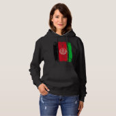 AFGHANISTAN Flag Women's Men's Children's Afghani Hoodie (Voorkant volledig)