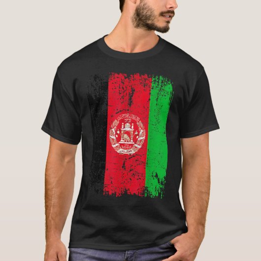 AFGHANISTAN Flag Women's Men's Children's Afghani T-shirt (Voorkant)