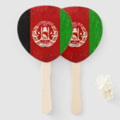 Afghanistan Handwaaier (Voorkant en achterkant)