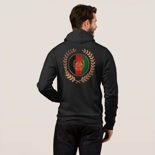 Afghanistan Hoodie (Achterkant volledig)