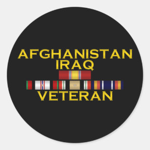 Afghanistan & Irak VET Sticker