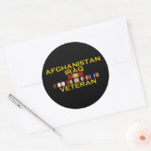 Afghanistan & Irak VET Sticker (Envelop)