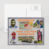 Afghanistan: Je vakantiebestemming Briefkaart (Voorkant / Achterkant)