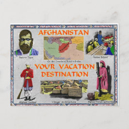 Afghanistan: Je vakantiebestemming Briefkaart