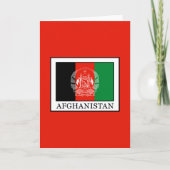 Afghanistan Kaart (Voorkant)