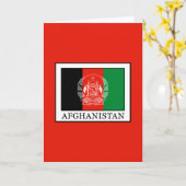 Afghanistan Kaart (Gele Bloem)