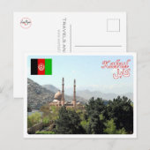 Afghanistan - Kabul - Moschea - Briefkaart (Voorkant / Achterkant)