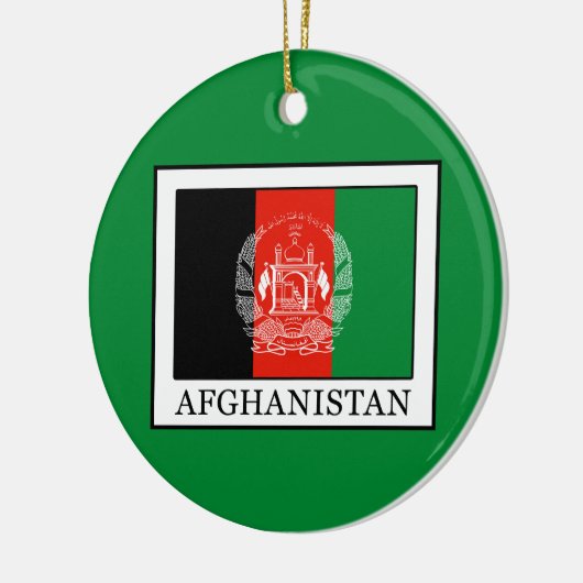 Afghanistan Keramisch Ornament (Links)