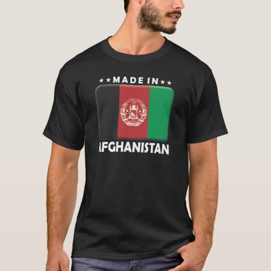 Afghanistan Made T-shirt (Voorkant)