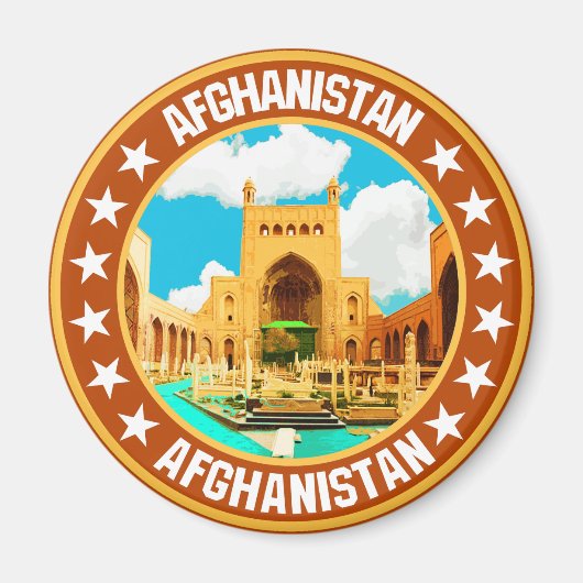 Afghanistan Magneet (Voorkant)