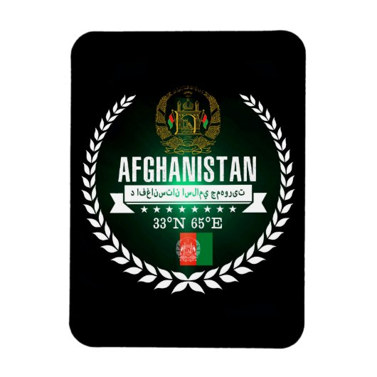 Afghanistan Magneet (Verticaal)