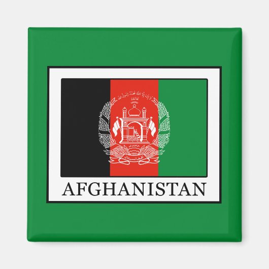 Afghanistan Magneet (Voorkant)