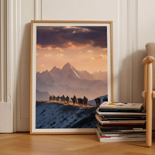 Afghanistan Muurkunst Kochi Nomad Muurkunst Tradit Poster