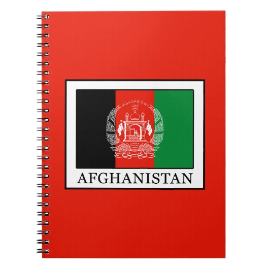 Afghanistan Notitieboek (Voorkant)