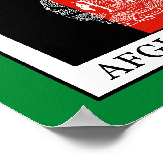 Afghanistan Poster (Hoek)