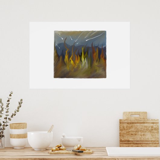 Afghanistan Poster (Keuken)