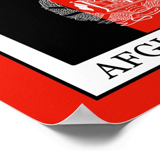 Afghanistan Poster (Hoek)