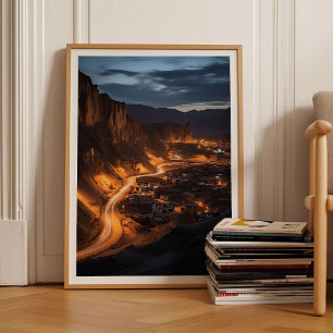 Afghanistan Print Bamyan Print Kabul Poster Herat