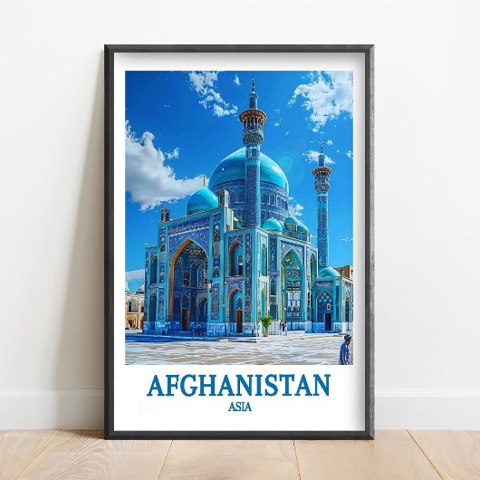 Afghanistan Print - Het Band-e Amir Nationaal Park