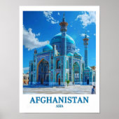 Afghanistan Print - Het Band-e Amir Nationaal Park (Voorkant)