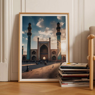 Afghanistan Print Moskee Muurkunst Herat Poster Ka