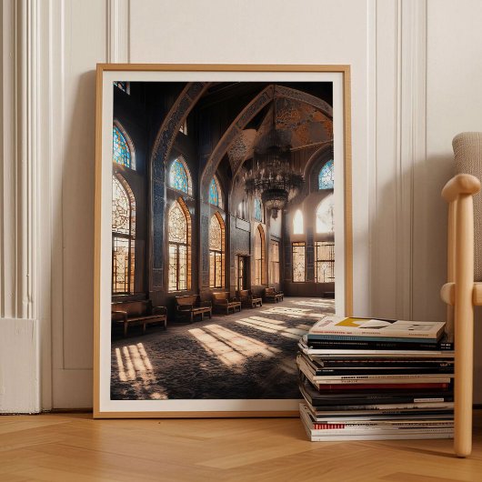 Afghanistan Print Moskee Poster Herat Kunstprint A